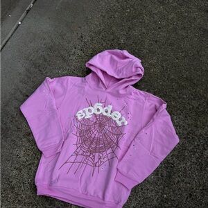 Size Small - Baby Pink - Sp5der Hoodie - Brand New - Authentic - Spider Hoodie